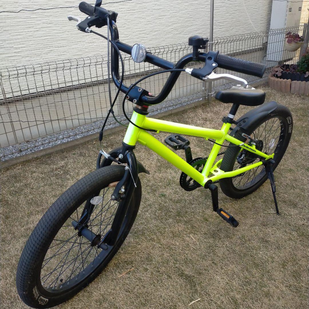 D-Bike　ディーバイク　蛍光イエロー 20インチ