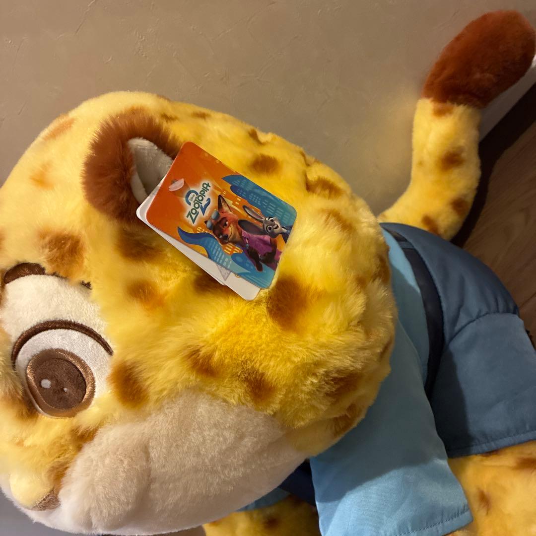 ズートピア２　クロウハウザー　大きな　ぬいぐるみ　ブランケット付き　コストコ