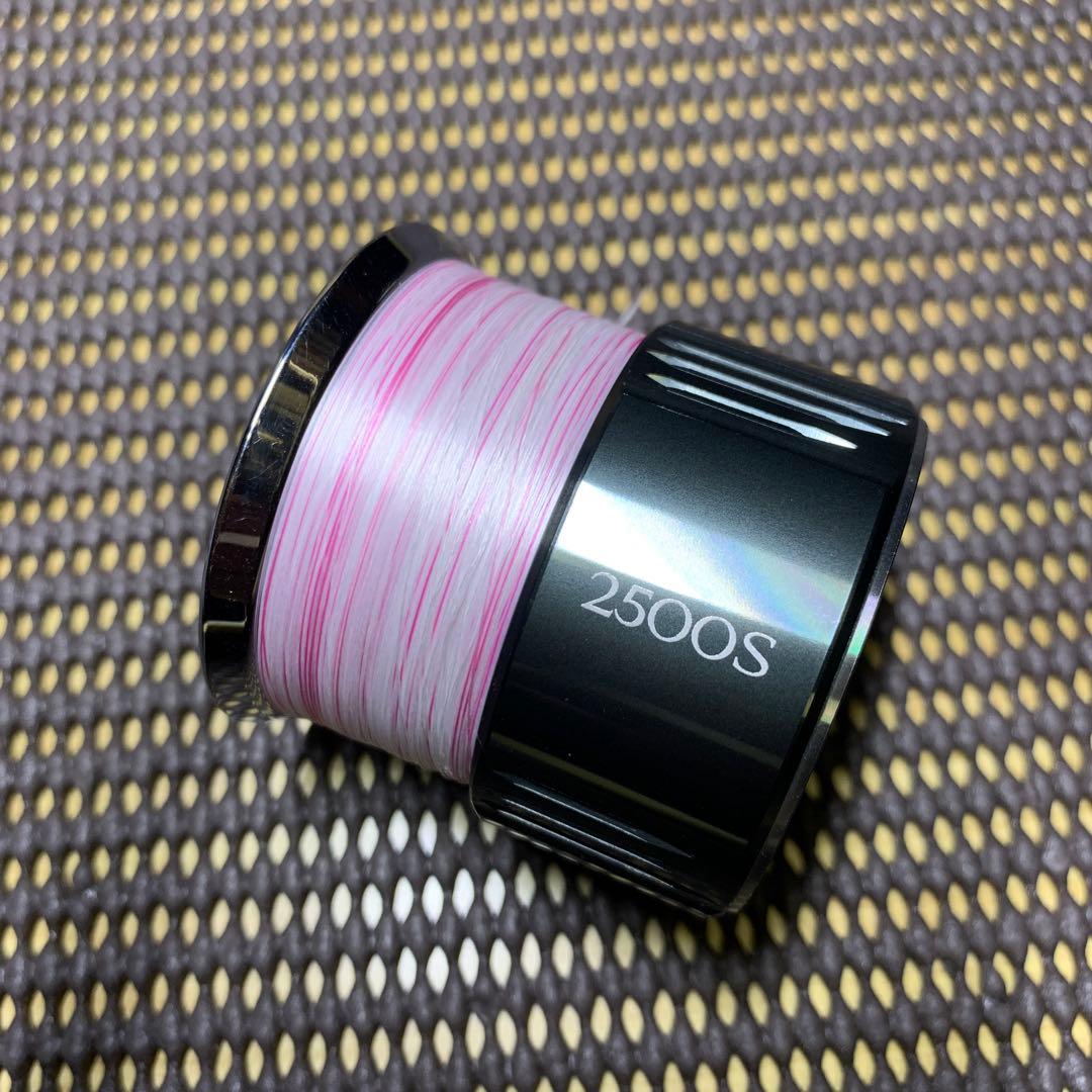 シマノ 22ステラ　純正スプール　2500S 200m0.5号PE 使用１回