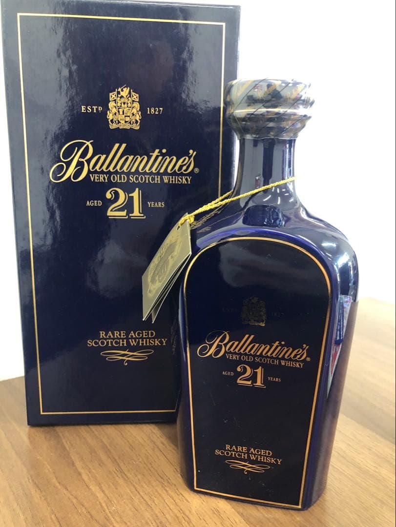 Ballantine's 21年 スコッチウイスキー 化粧箱付き