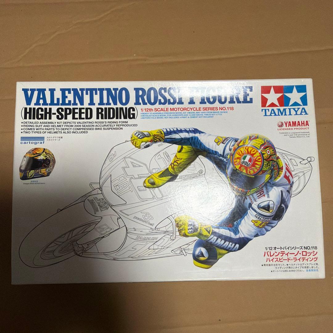 TAMIYA バレンティーノ・ロッシ フィギュア 1/12