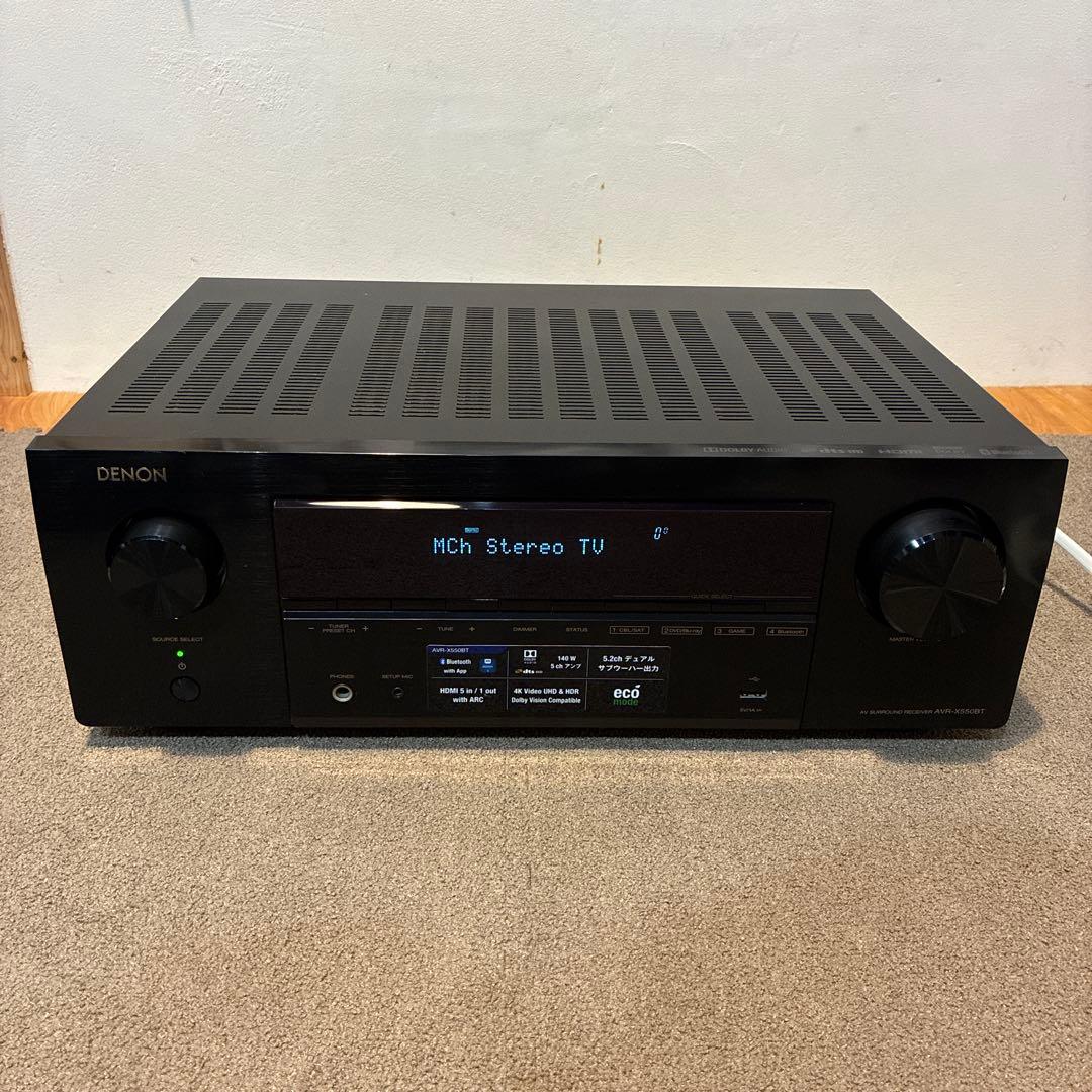 DENON AVR-X550BT AVアンプ