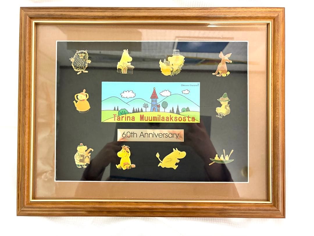 ムーミン60周年アニバーサリーピンバッチセット