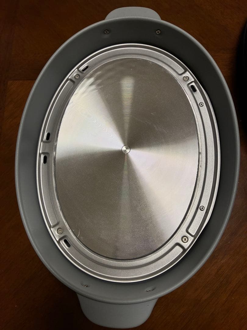 BRUNO ホットプレート オーバル ブルーグレー