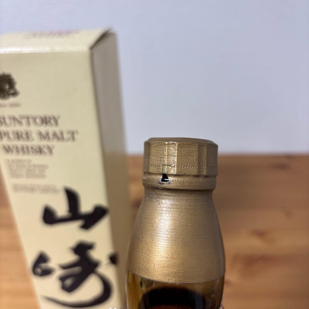 サントリーピュアモルトウイスキー　山崎　特級　初期ラベル　4516 箱付未開封