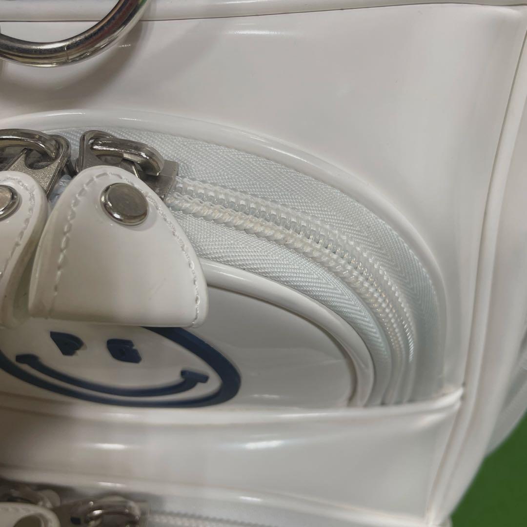 ゴンザレス　　値下げ！パーリーゲイツ　定番　エナメルキャディバッグ