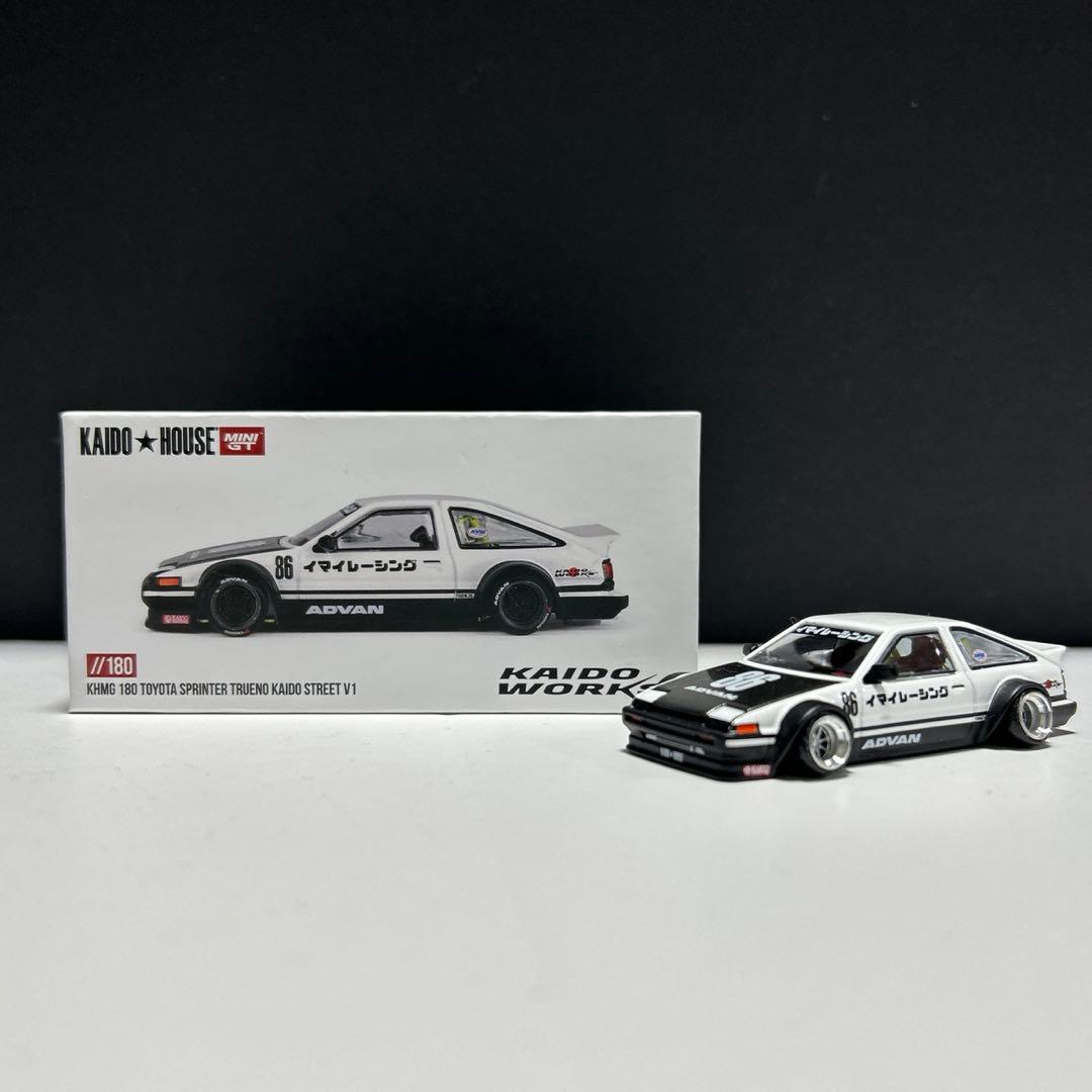 MINI-GT 街道ハウス　AE86改
