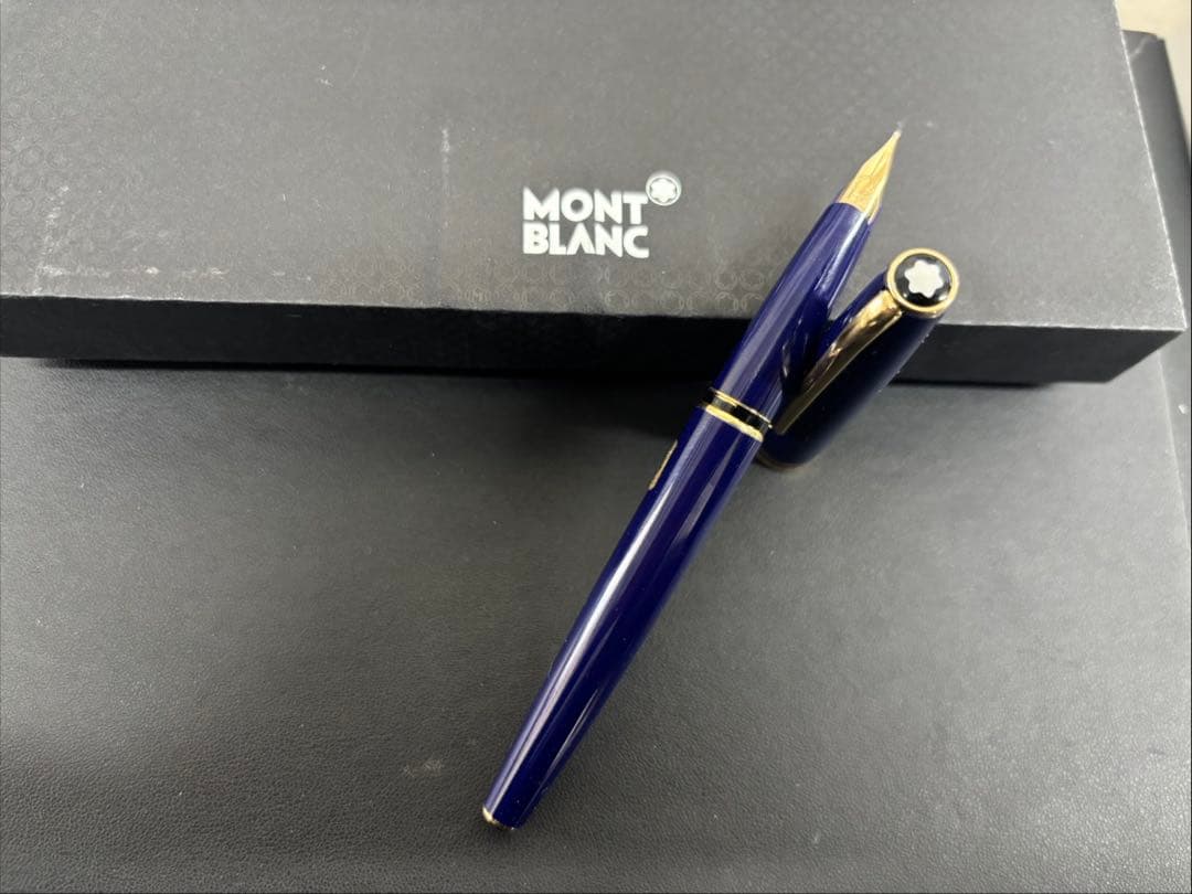14K モンブラン 希少 レア　万年筆　ジェネレーション ブルー