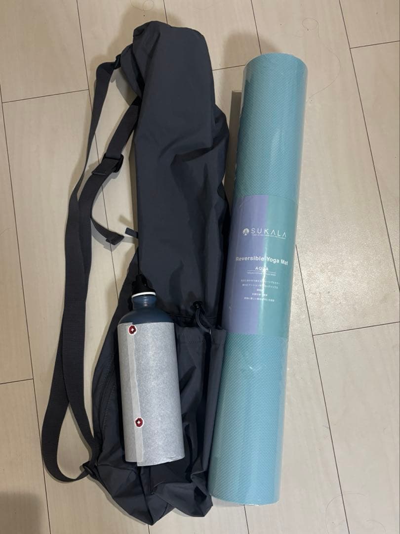 SUKALA ヨガマット 収納バッグ ボトル 3点セット