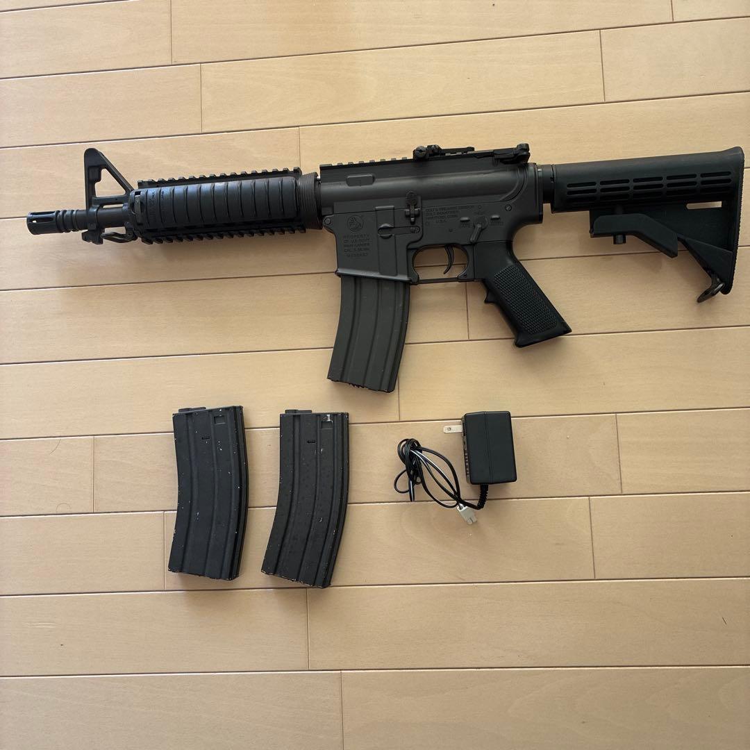 東京マルイ M4A1 CARBINE 電動ガン マガジン2本 充電器付 中古品