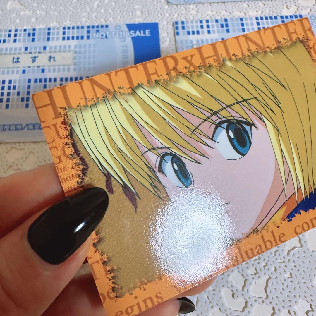 HUNTER×HUNTER クラピカ　スクラッチカード4枚 非売品