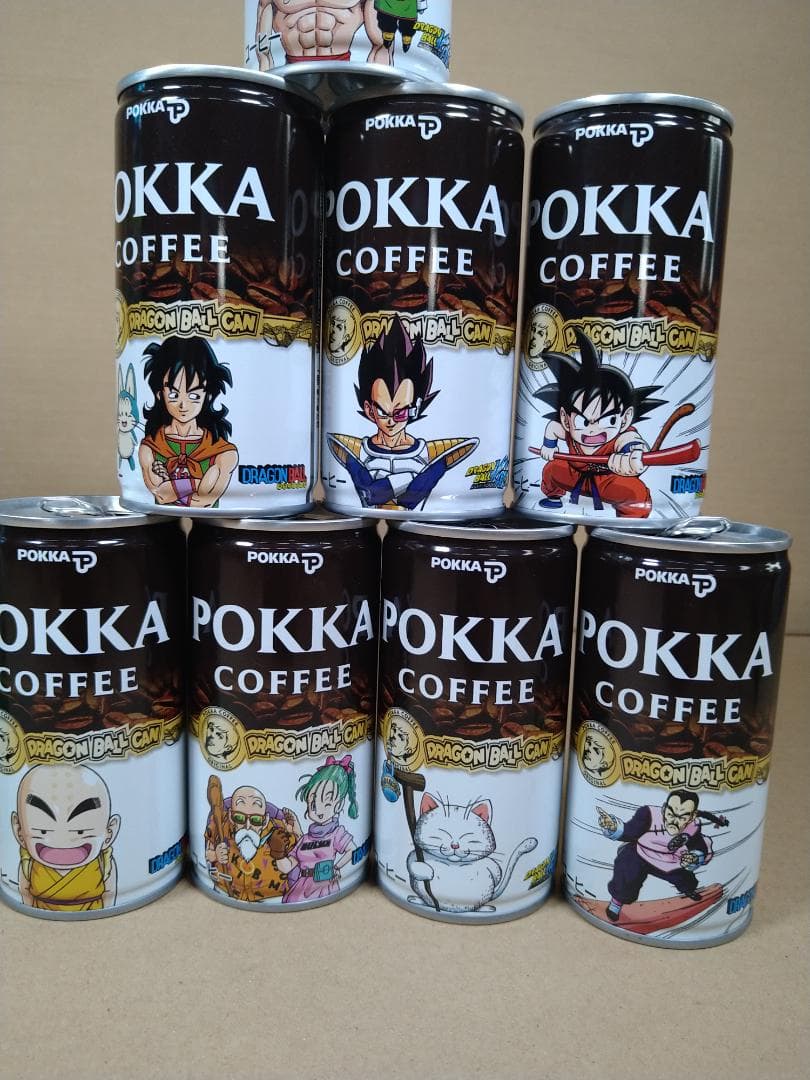 ポッカ、ドラゴンボールの缶、希少