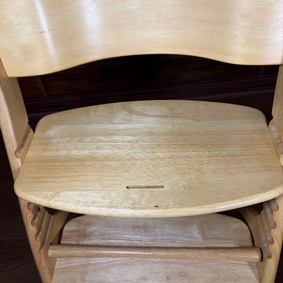 組み立て不要 大和屋　yamatoya アッフル チェア テーブル・ガード付き