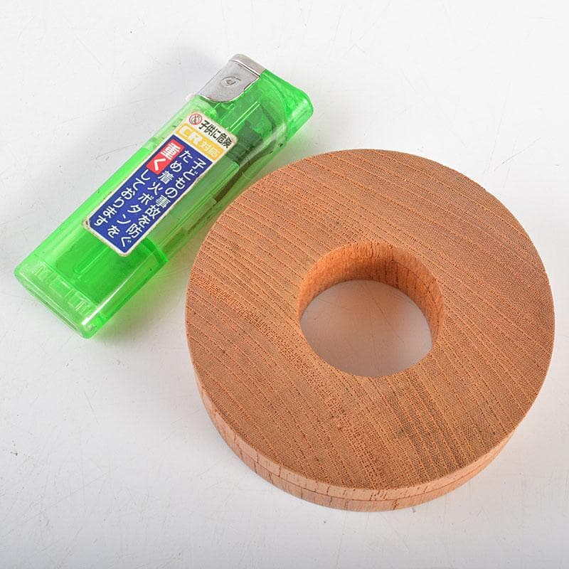 茶道具　指物師　木地喜斎作　掛絡香合　紫野　松長剛山書付箱　V　R5464