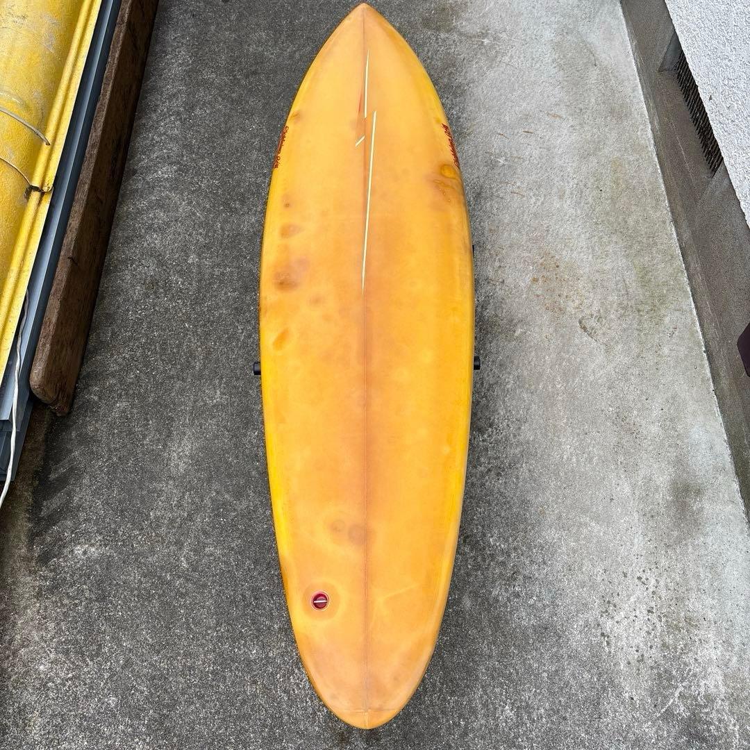 ビンテージライトニングボルトサーフボード