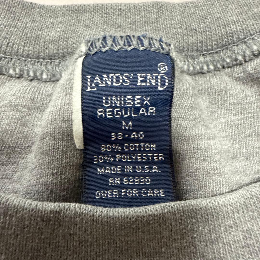 ランズエンド　スウェット　Mサイズ　グレー色