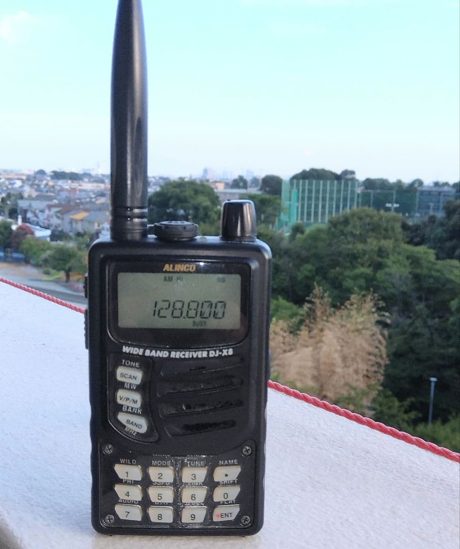 ■DJ-X8広帯域受信機/エアーバンドメモリ済