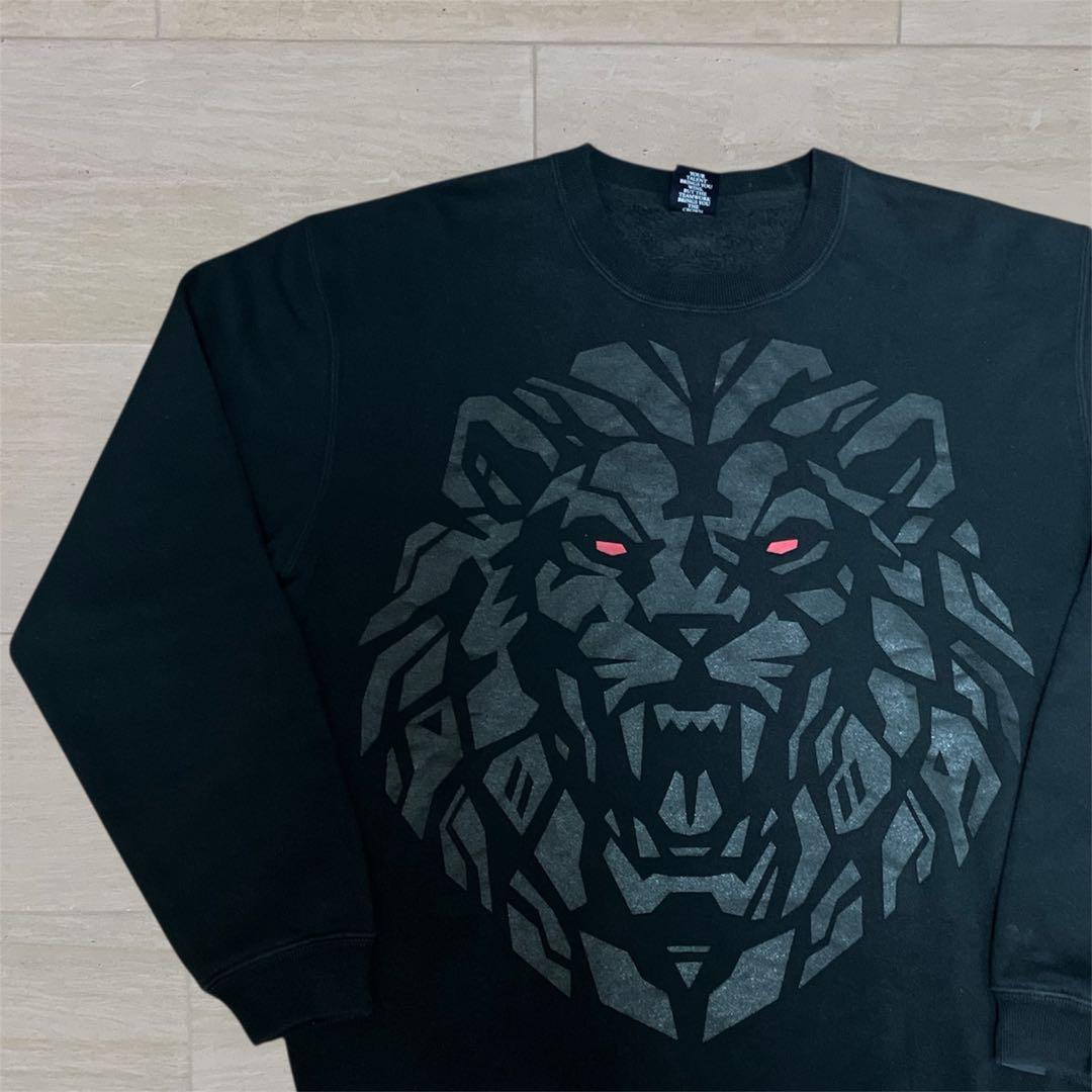 APPLEBUM 新日本プロレス　スウェット　トレーナー　アップルバム　ライオン