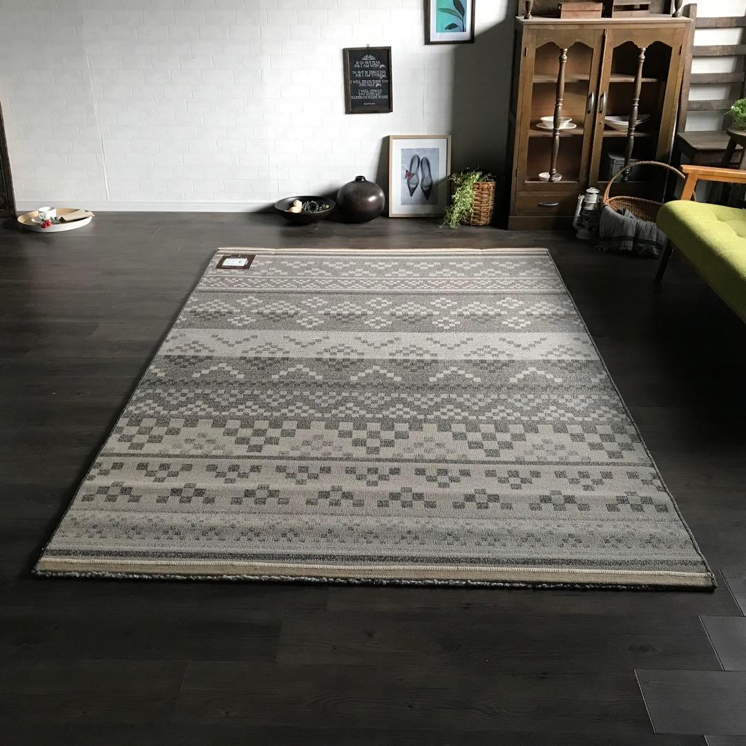 ラグ ラグマット 3畳 159x231cm カーペット ウィルトン織 モダン