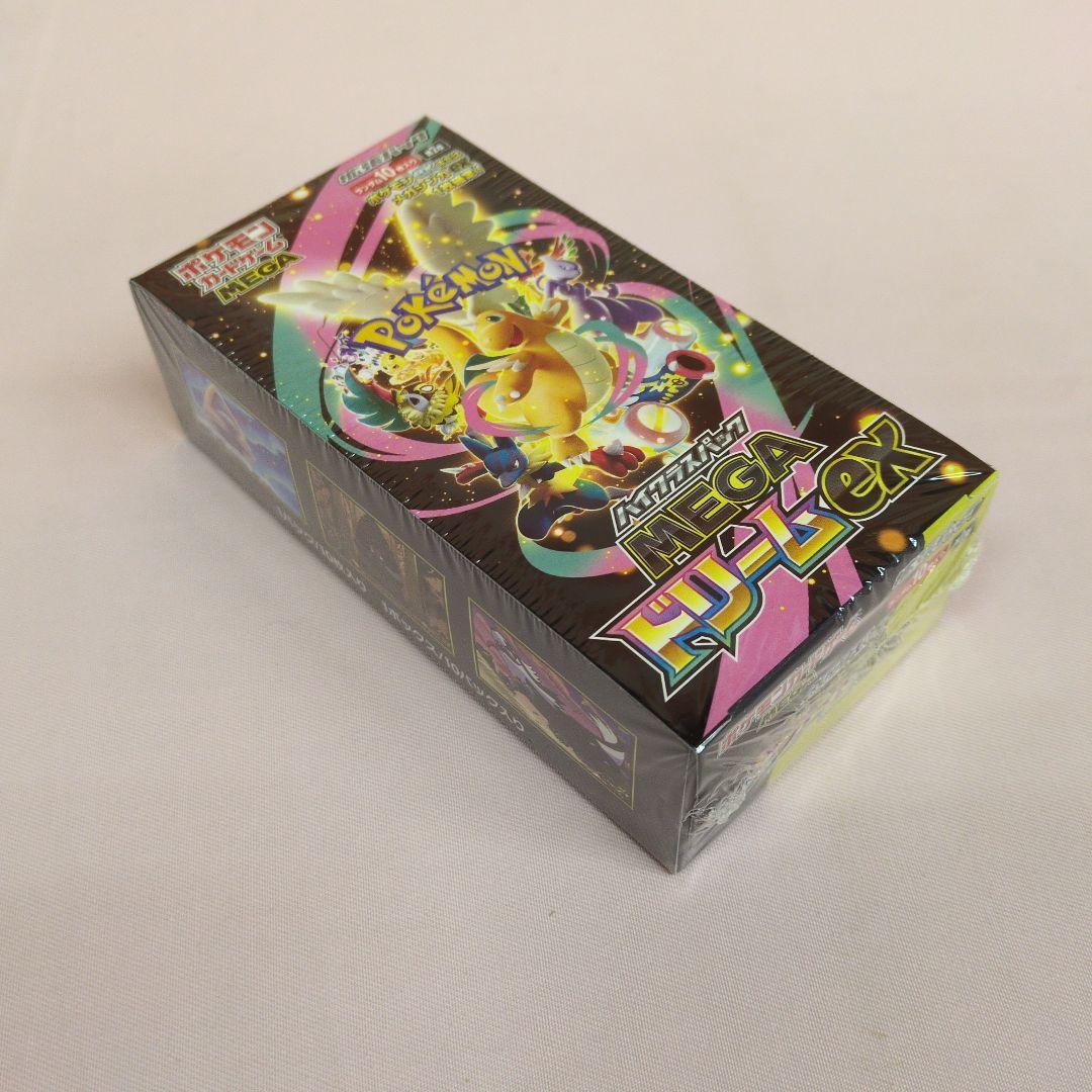 【新品未開封シュリンク付き】ポケモンカードゲーム メガドリームex 10BOX