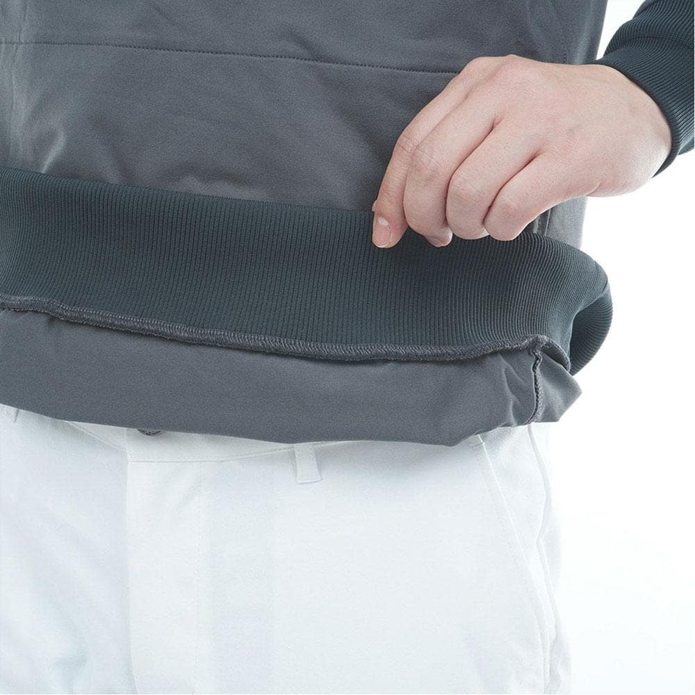 トミーヒルフィガー防風クルーネックスウェット【L寸】チャコールG thma554