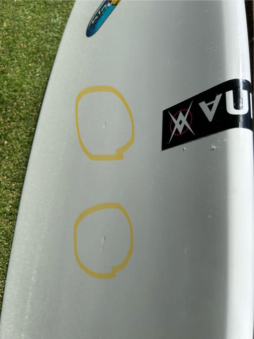 【湘南周辺にて手渡し限定】PLACEBO RipQuest 5‘11／3フィン