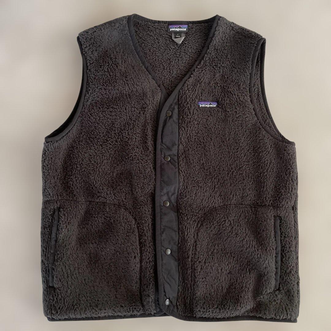 【美品】Patagonia Ｌ　黒 ベスト メンズ ロスガトス ベスト