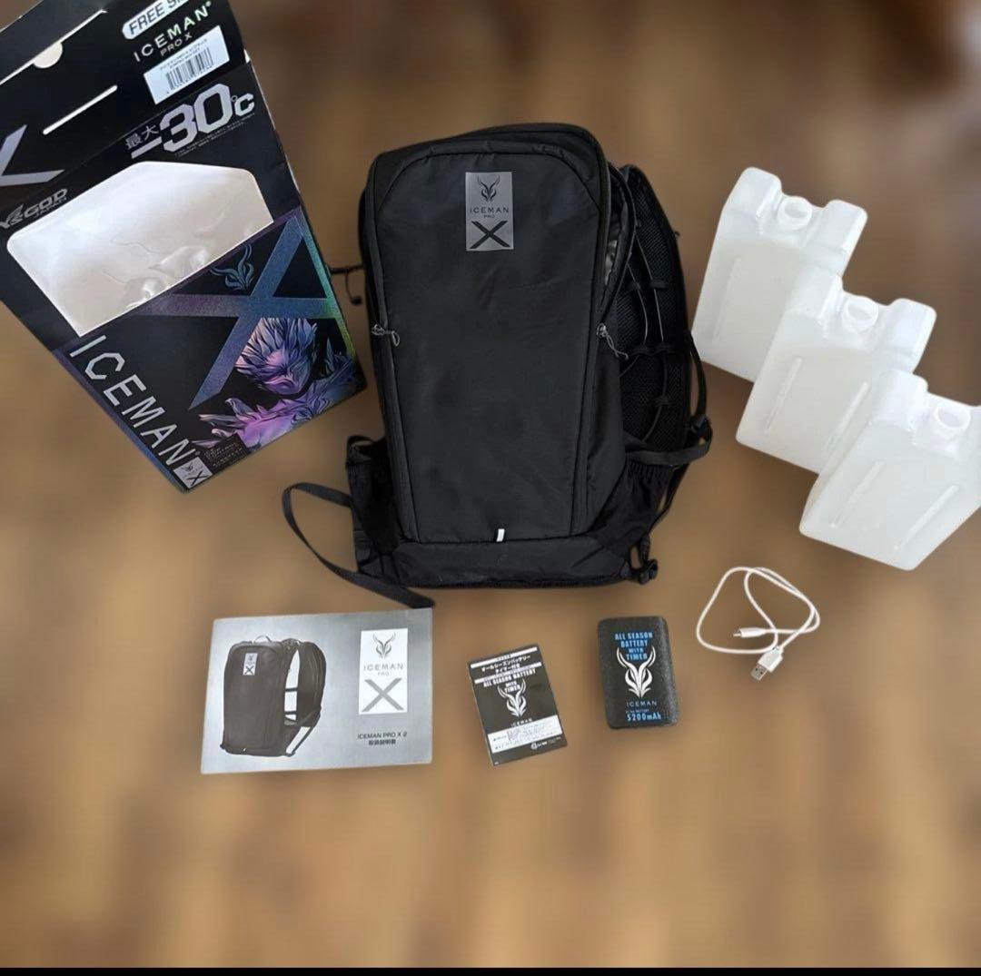 水冷服アイスマン Pro X2 ボトル×5.エネチャージ、ウォーターマグナム頭