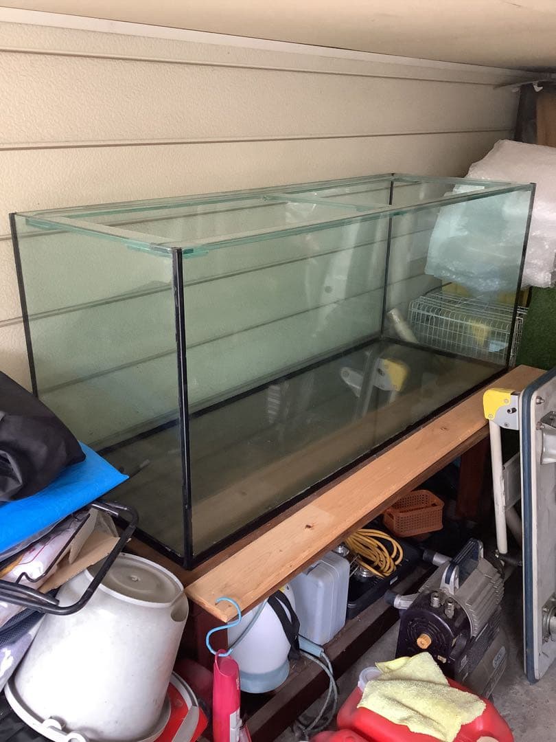 レア•大型透明ガラス水槽140