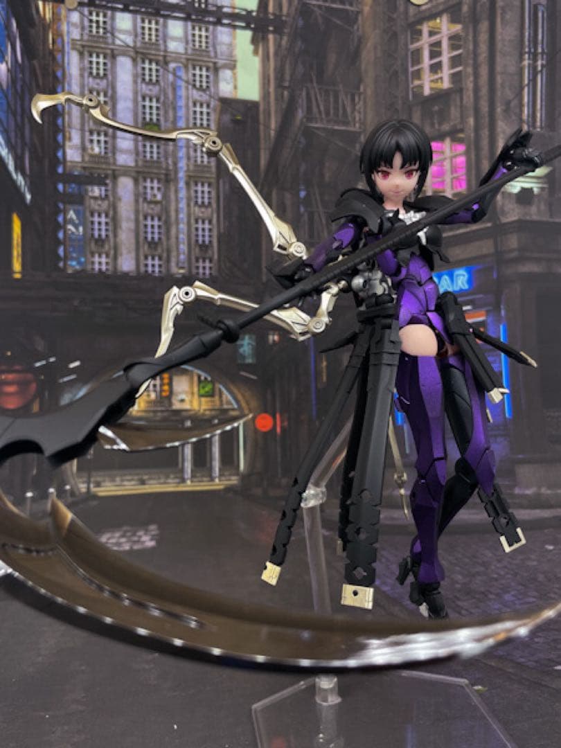 無限邂逅メガロマリアネクロフェイス　完成品　創彩少女庭園　ショートウィッグ付き