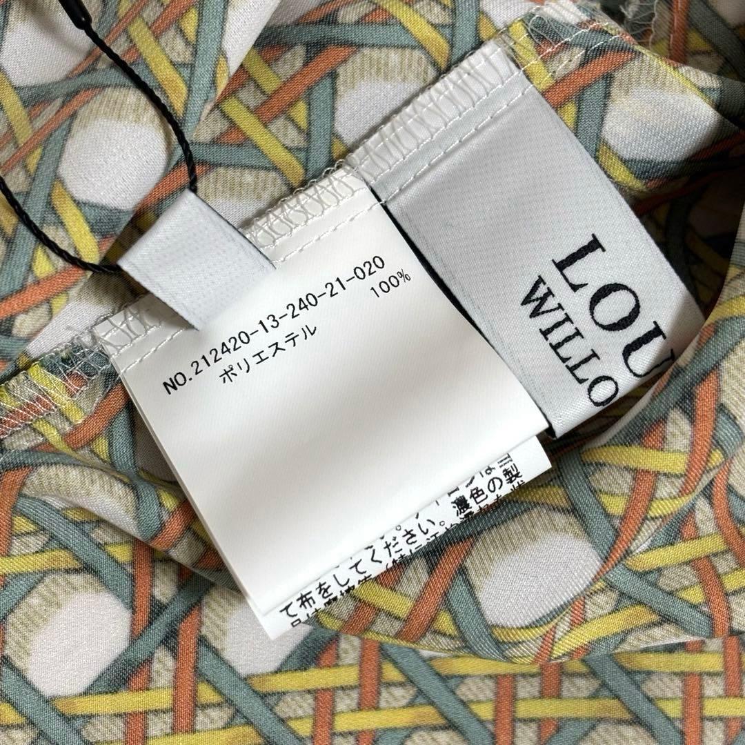 【新品未使用タグ付き】LOULOU WILLOUGHBYボウタイブラウスイエロー