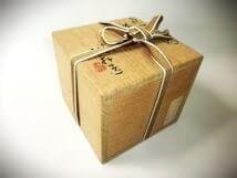 三浦竹軒 色絵金彩 茶碗「京都東福寺通天橋の紅葉」