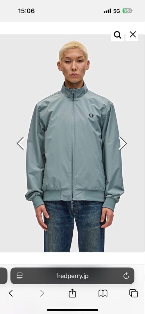 ジャケット・アウター Fred Perry Brentham Jacket