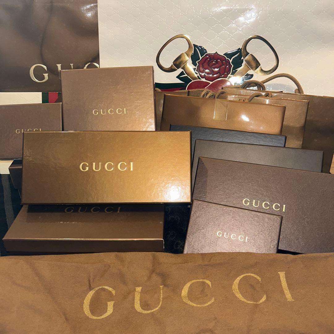 ハイブラ　空箱　グッチ　まとめ売り　 GUCCI 箱　袋　布付