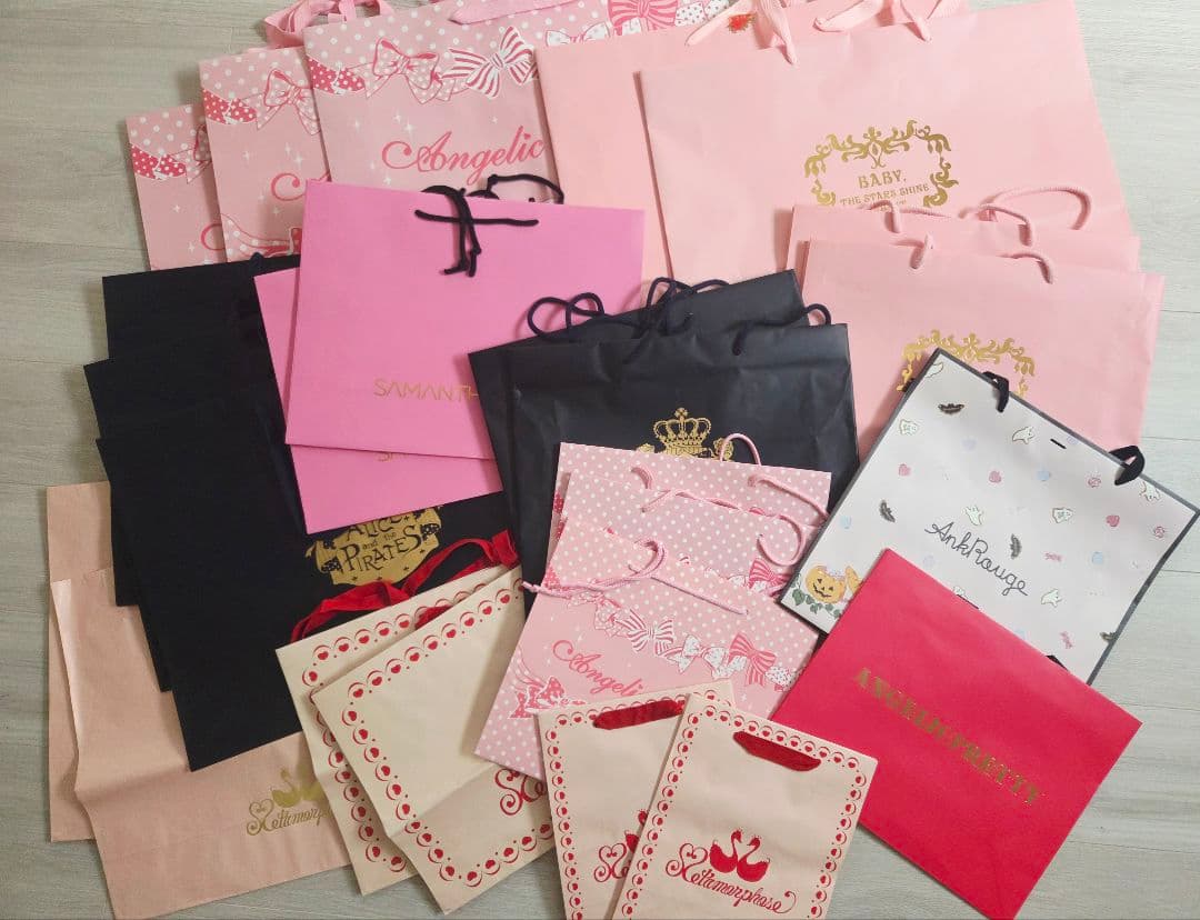 【26点】ロリィタブランド　ショッパー　紙袋　まとめ売り