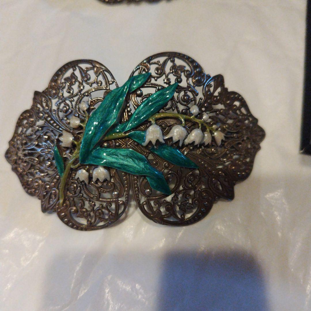 ゆるさん専用 ⑦ imac 花柄 ヘアクリップ 2個セット