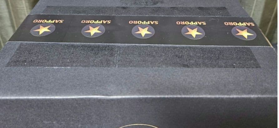 サッポロビール 　ニューエラ　ブラック&ゴール