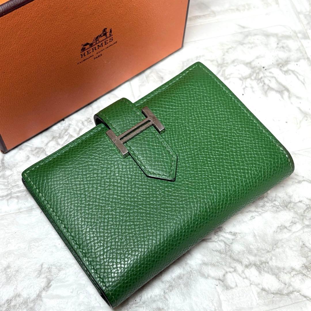 エルメス　HERMES ベアン　カードケース　名刺入れ　定期入れ　ケース