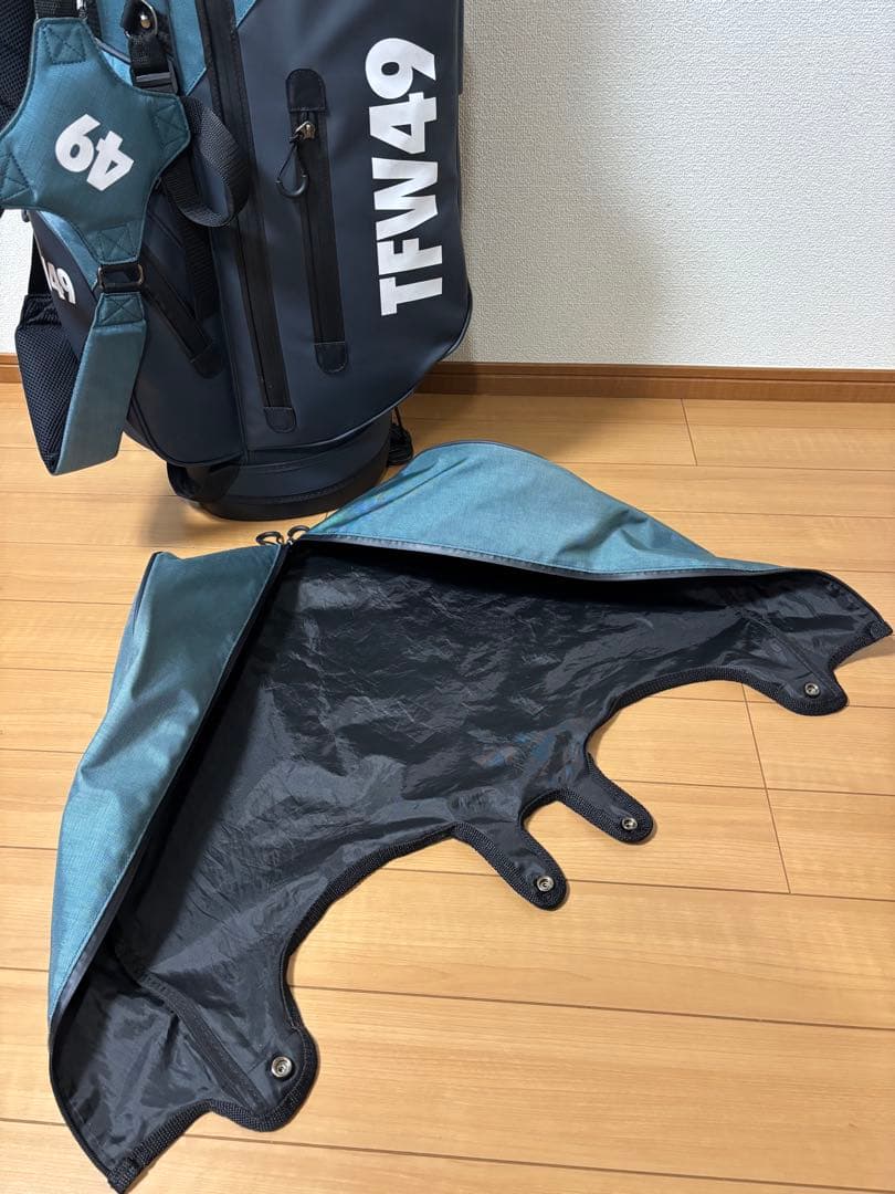 TFW49 FORTYNINE キャディバッグ フードカバー付き 美品