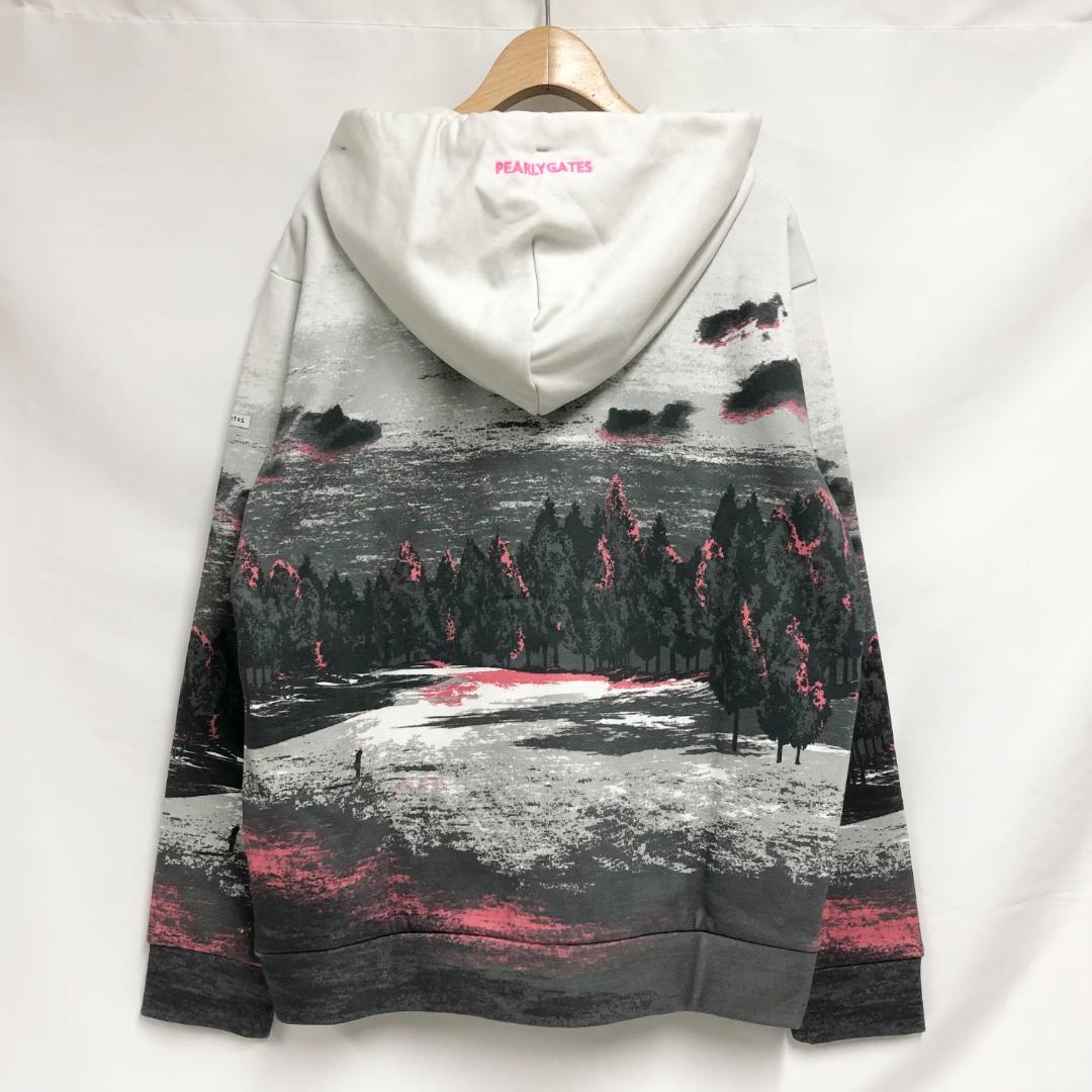 ○★新品未使用　パーリーゲイツ　ジップアップパーカー　2　グレー系