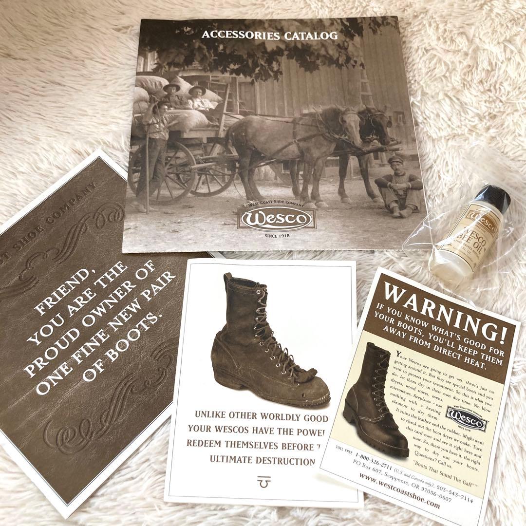 ✨希少•極美品✨ウエスコ Wesco ウエスタンブーツ 黒 4.5E 廃盤 本革