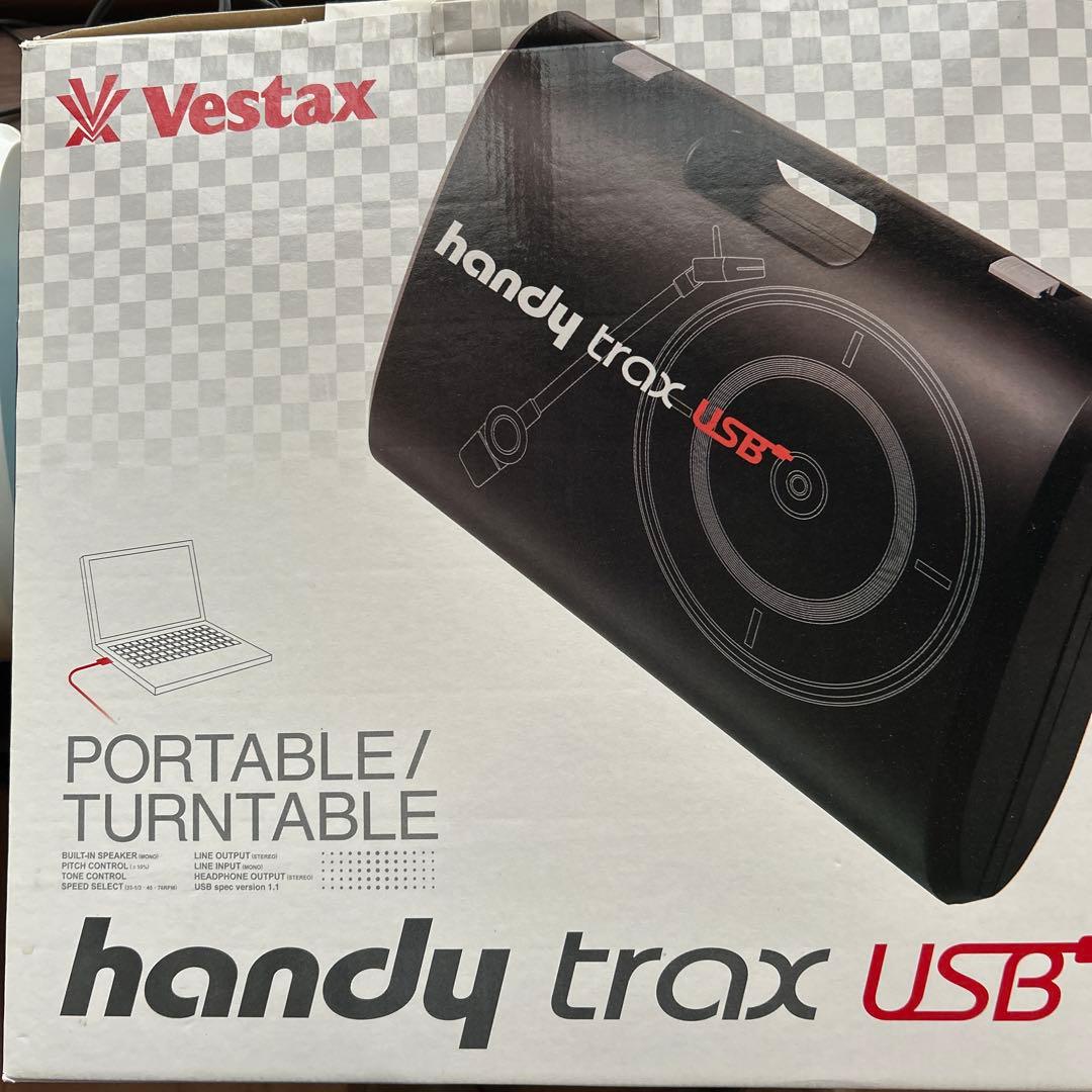 Vestax handy trax USB ポータブルターンテーブル