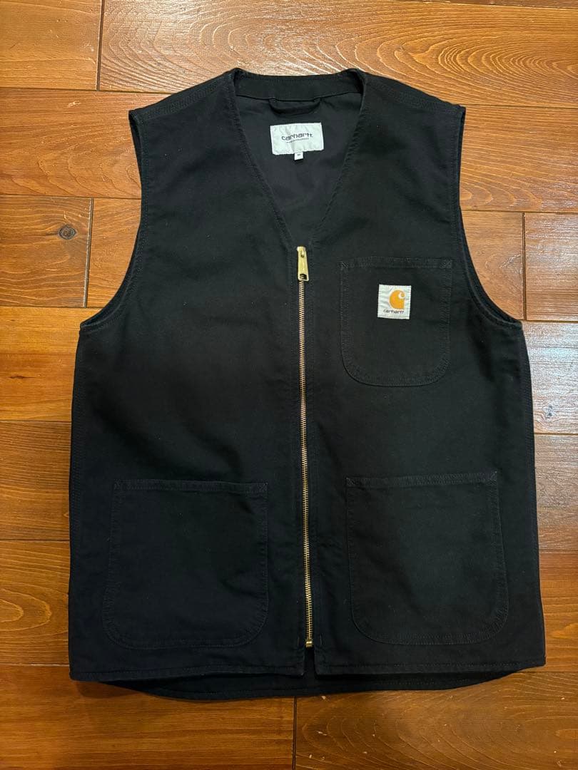 Carhartt ブラック ベスト Mサイズ ストリート