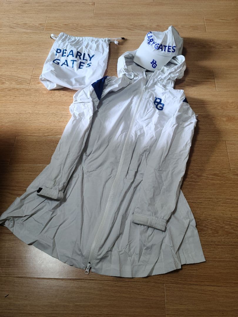 PEARLY GATES レディース レインウェア とレインキャップセット