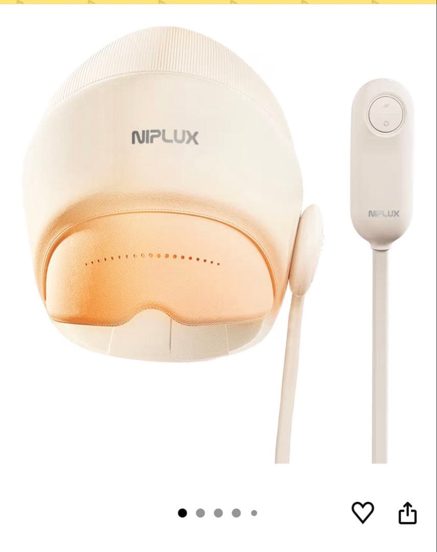 NIPLUX CHILLMET ヘッドリラクゼーション器 一度使用のみ 美品
