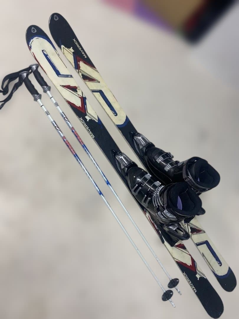 k2 MAVERICK 160cmセットブーツ26cm ストック120cm中古