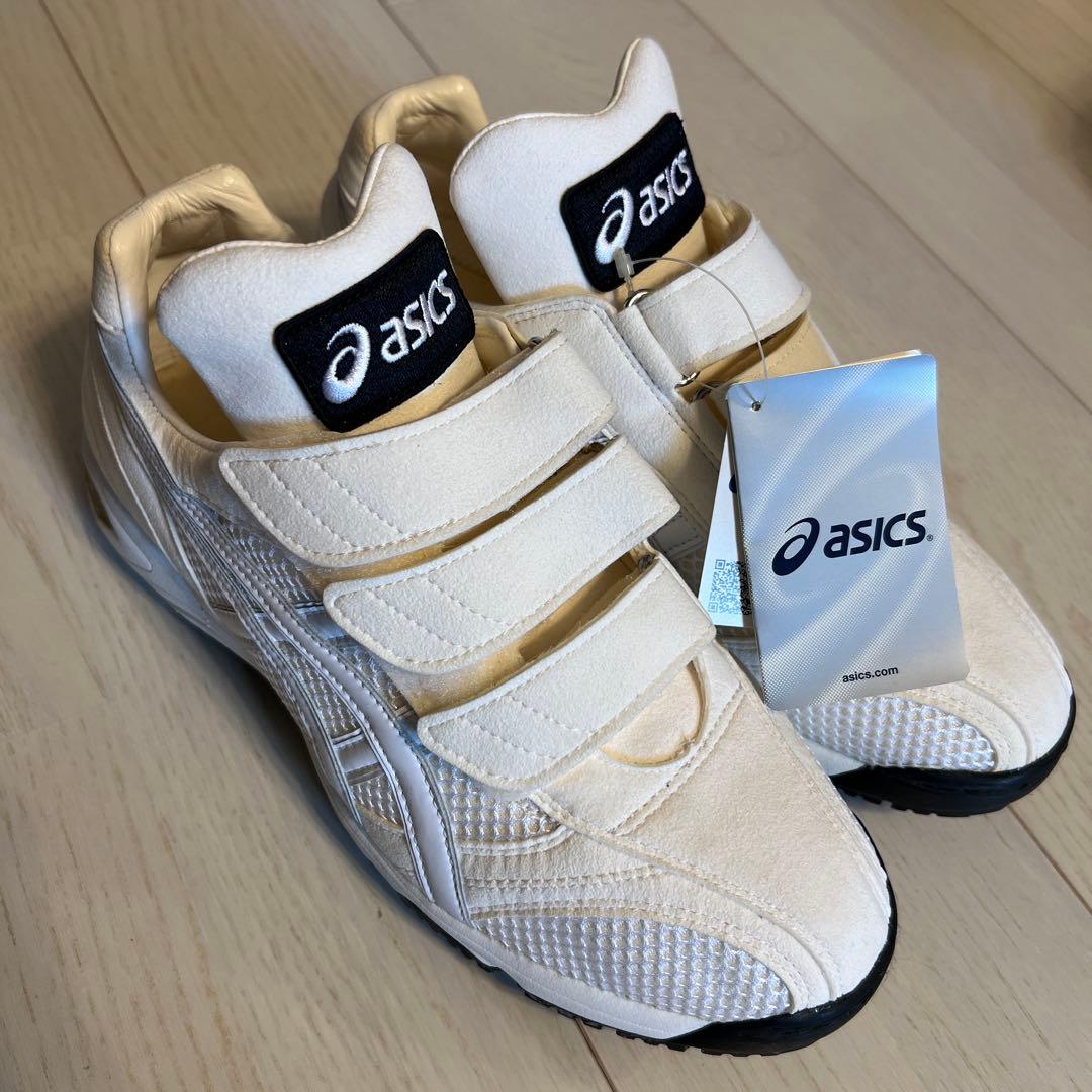 アシックス特注（スエード×メッシュ） トレーニングシューズ25.5cm