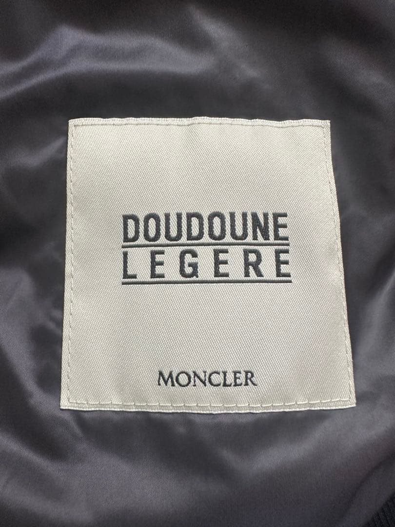 【超美品】モンクレール　ダウンジャケット　ジャンパー　ネイビー　サイズ3