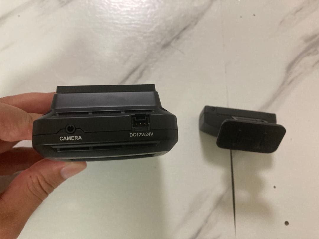 コムテック HDR360GＳ　前後2カメラ　ドライブレコーダー360度