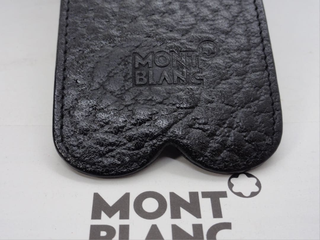 ⭐️モンブラン社製⭐️クオリティの高い本革製ペンポーチ⭐️GLOVE2本挿⭐️未使用⭐️